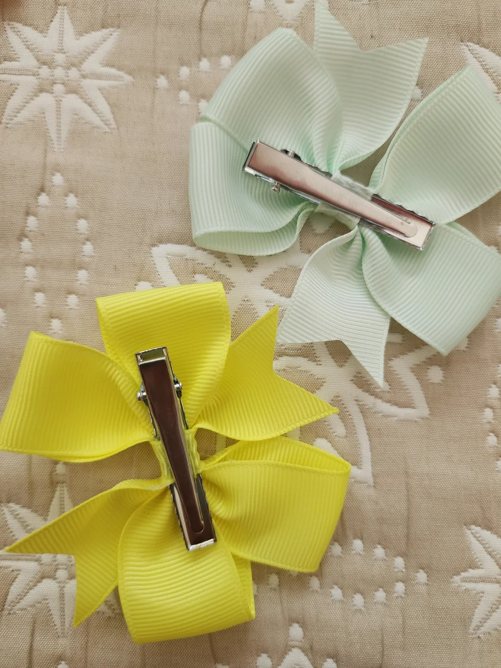 Kids Grosgrain Ribbon Hair Bows - Assorted Colors